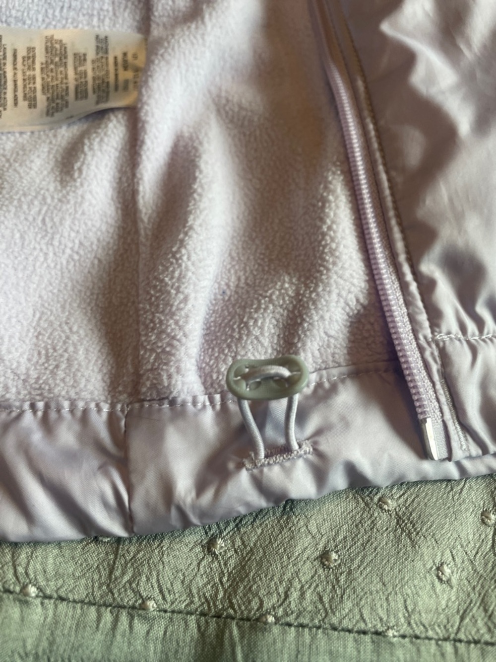 Columbia Women's Lilac & Pink Hooded Lined Windbreaker Jacket size M - Picture 4 of 11